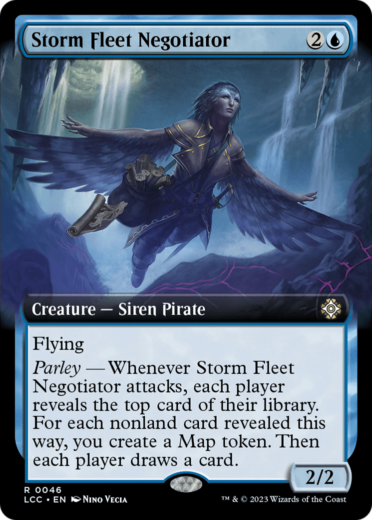 Storm Fleet Negotiator (Extended Art) [The Lost Caverns of Ixalan Commander] | I Want That Stuff Brandon