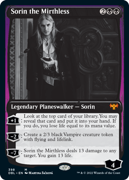 Sorin the Mirthless [Innistrad: Double Feature] | I Want That Stuff Brandon