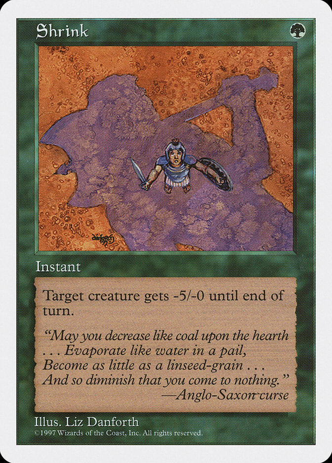 Shrink [Fifth Edition] | I Want That Stuff Brandon
