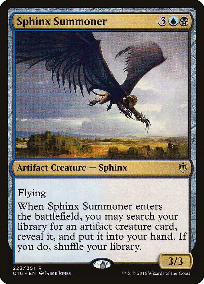 Sphinx Summoner [Commander 2016] | I Want That Stuff Brandon