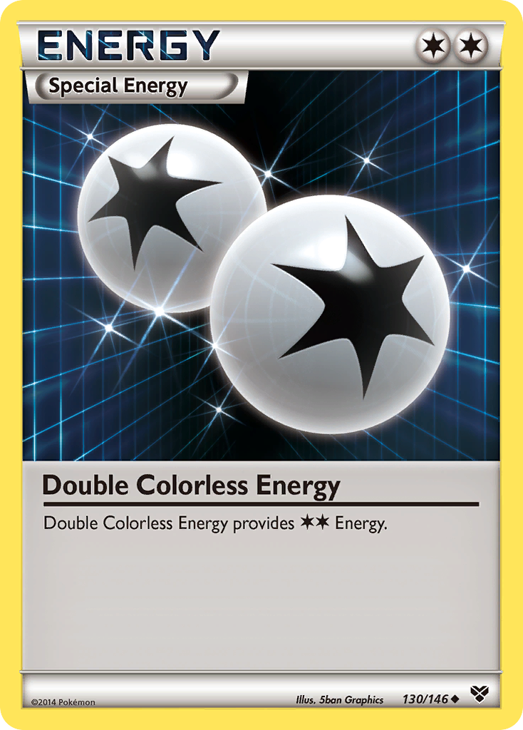 Double Colorless Energy (130/146) [XY: Base Set] | I Want That Stuff Brandon