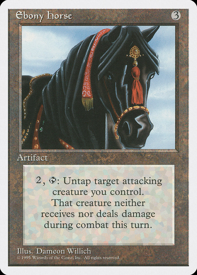 Ebony Horse [Fourth Edition] | I Want That Stuff Brandon