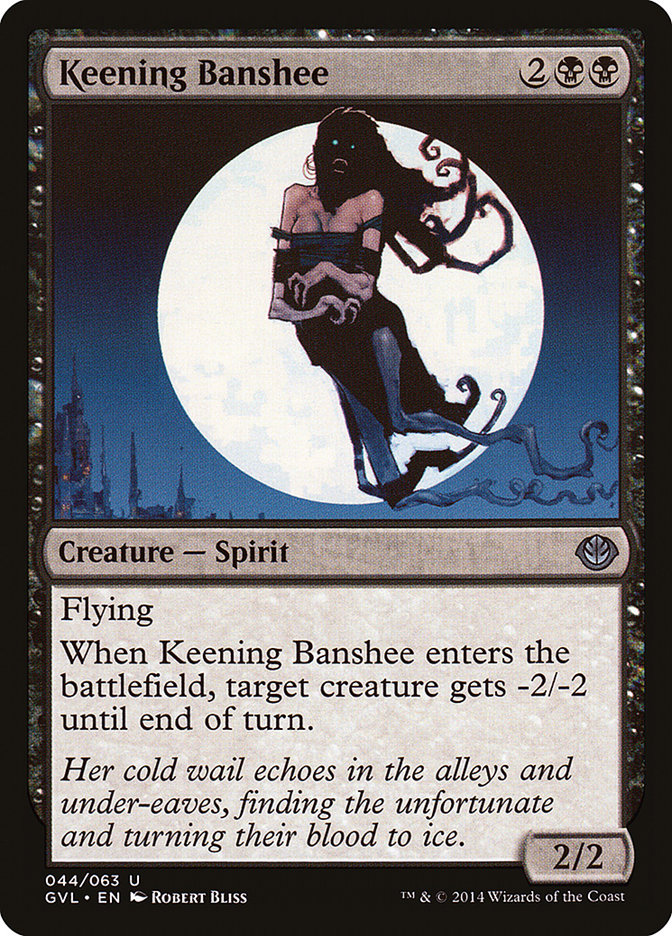 Keening Banshee (Garruk vs. Liliana) [Duel Decks Anthology] | I Want That Stuff Brandon