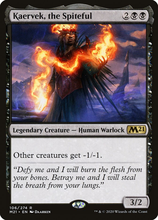 Kaervek, the Spiteful [Core Set 2021] | I Want That Stuff Brandon