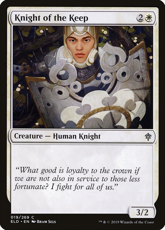 Knight of the Keep [Throne of Eldraine] | I Want That Stuff Brandon