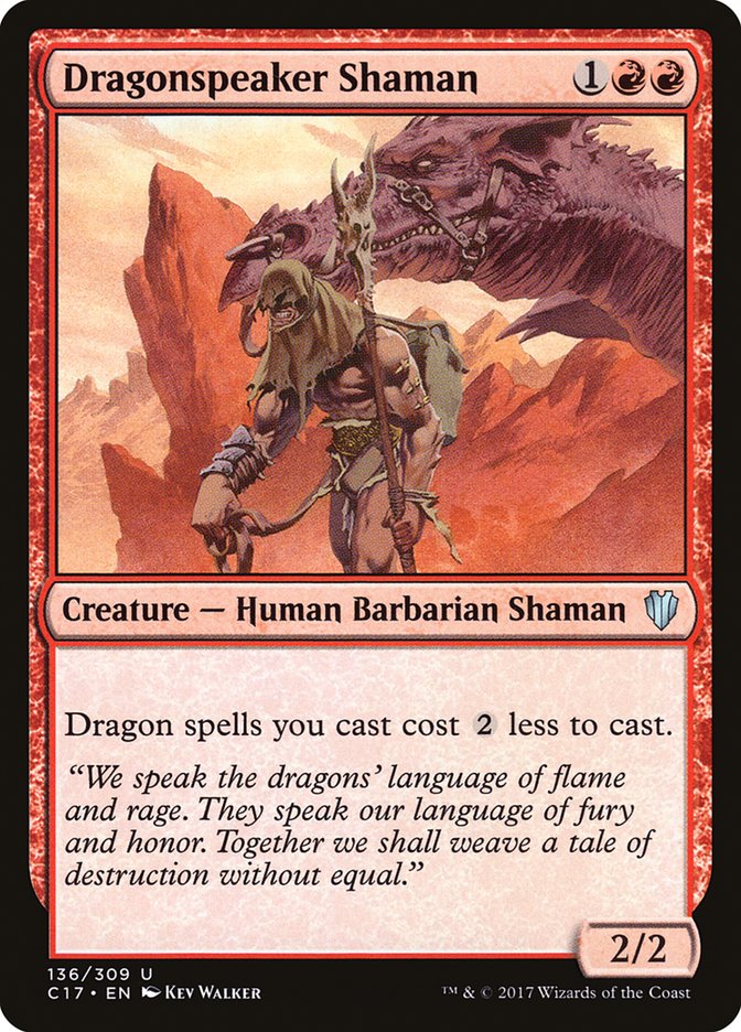 Dragonspeaker Shaman [Commander 2017] | I Want That Stuff Brandon