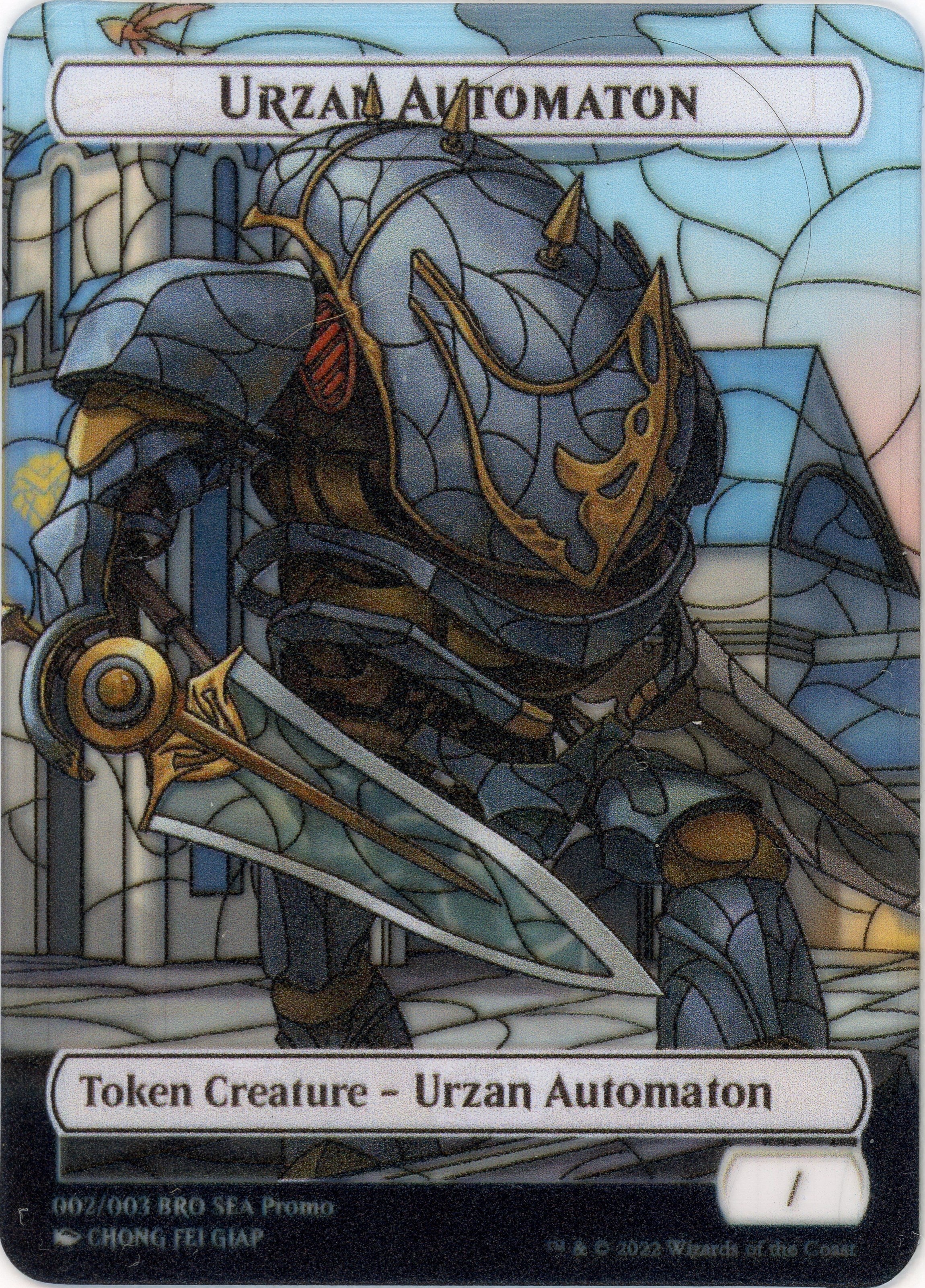 Urzan Automaton Token (SEA Exclusive) [The Brothers' War Tokens] | I Want That Stuff Brandon