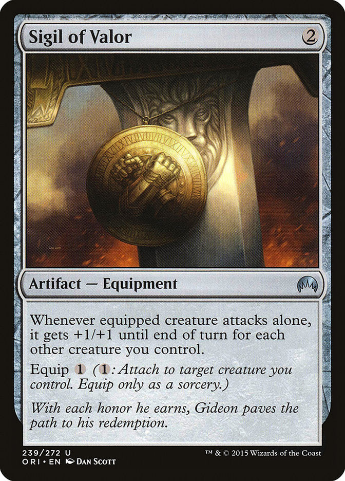 Sigil of Valor [Magic Origins] | I Want That Stuff Brandon