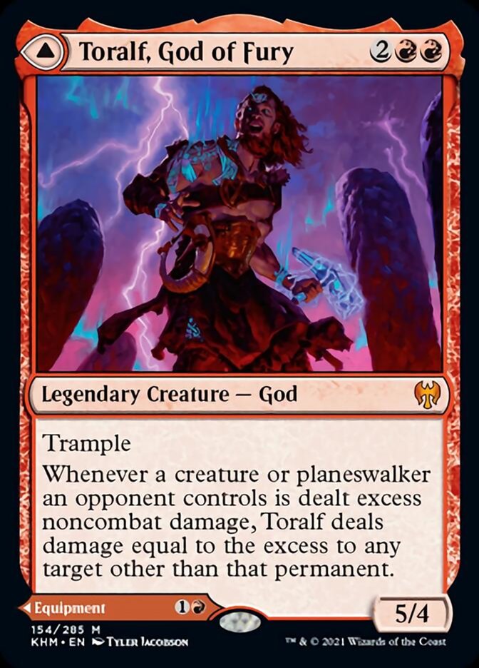 Toralf, God of Fury // Toralf's Hammer [Kaldheim] | I Want That Stuff Brandon