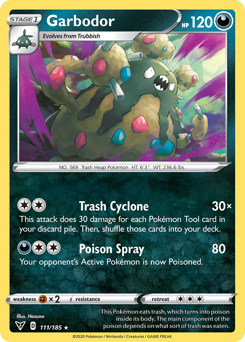 Garbodor (111/185) [Sword & Shield: Vivid Voltage] | I Want That Stuff Brandon