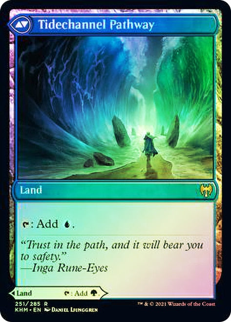 Barkchannel Pathway // Tidechannel Pathway [Kaldheim Prerelease Promos] | I Want That Stuff Brandon