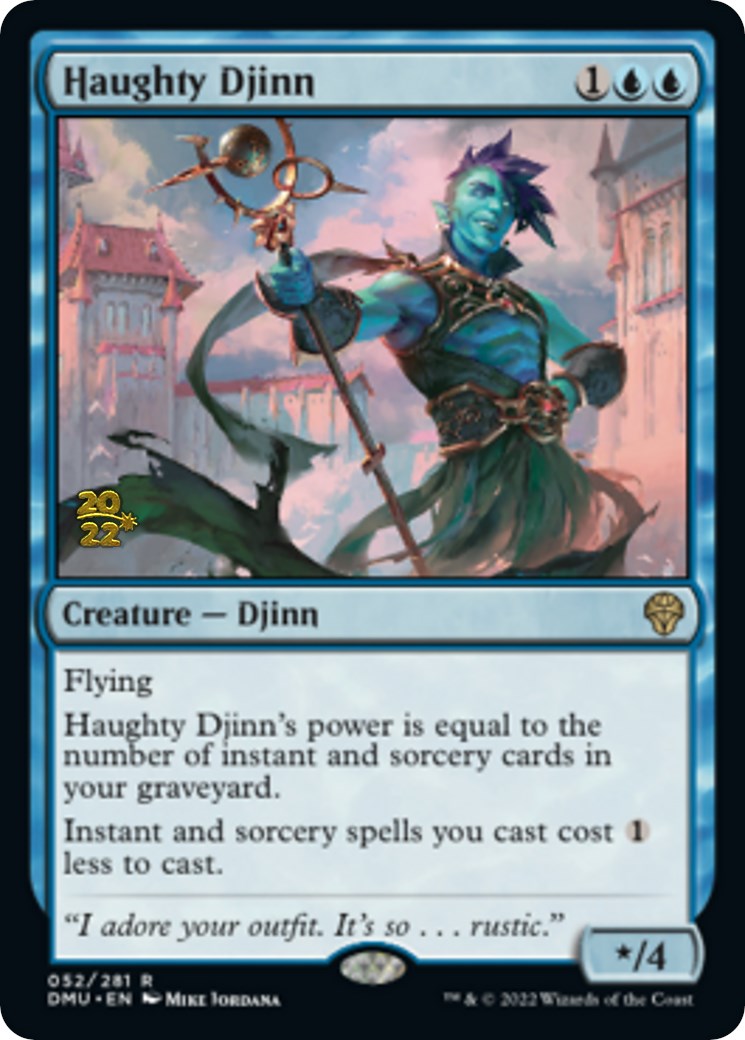 Haughty Djinn [Dominaria United Prerelease Promos] | I Want That Stuff Brandon