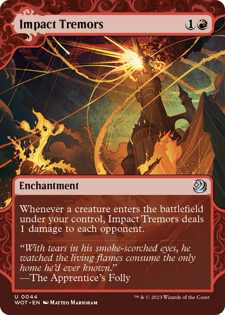 Impact Tremors [Wilds of Eldraine: Enchanting Tales] | I Want That Stuff Brandon