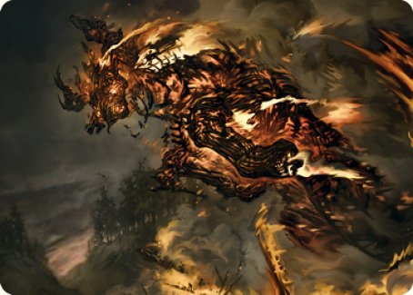 Pyre Spawn Art Card [Innistrad: Crimson Vow Art Series] | I Want That Stuff Brandon