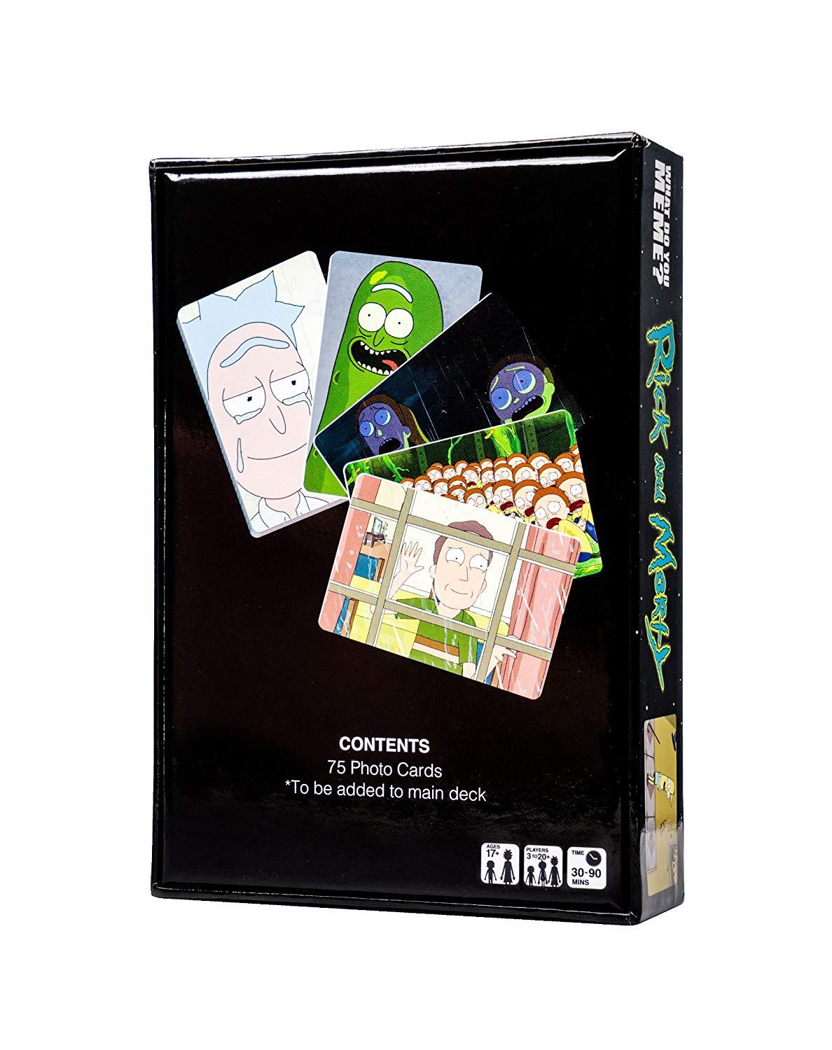 What Do You Meme? Rick and Morty Photo Expansion Pack | I Want That Stuff Brandon