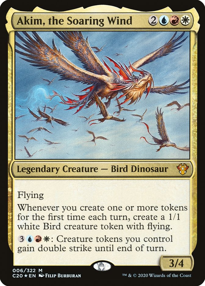 Akim, the Soaring Wind [Commander 2020] | I Want That Stuff Brandon