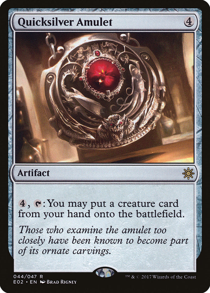 Quicksilver Amulet [Explorers of Ixalan] | I Want That Stuff Brandon