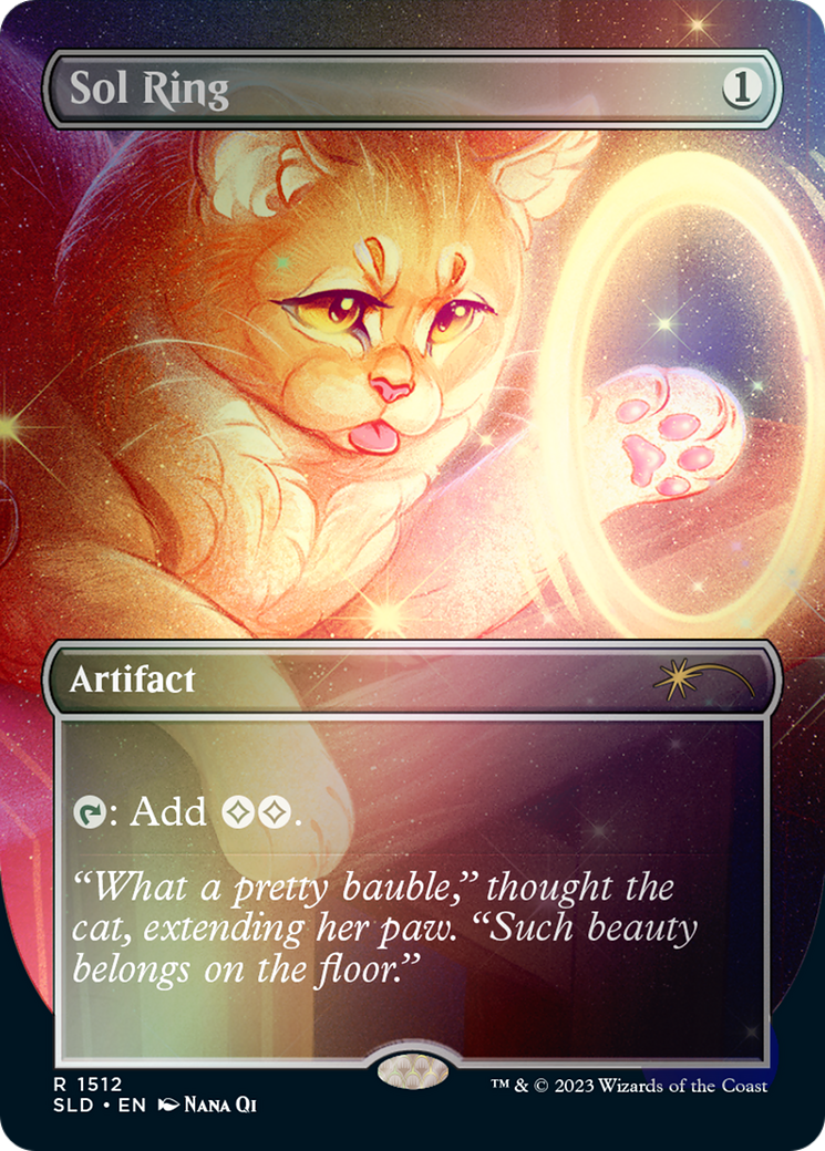 Sol Ring (1512) // Sol Ring [Secret Lair Commander Deck: Raining Cats and Dogs] | I Want That Stuff Brandon