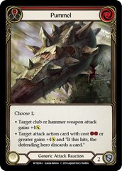 Pummel (Red) [WTR206-C] Alpha Print Rainbow Foil | I Want That Stuff Brandon