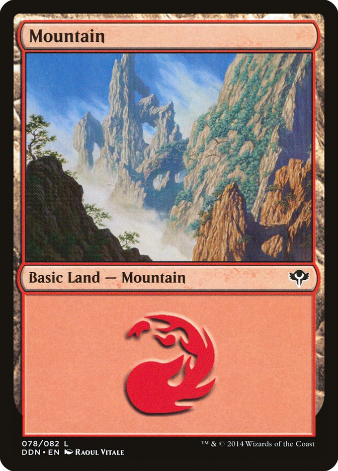 Mountain (78) [Duel Decks: Speed vs. Cunning] | I Want That Stuff Brandon