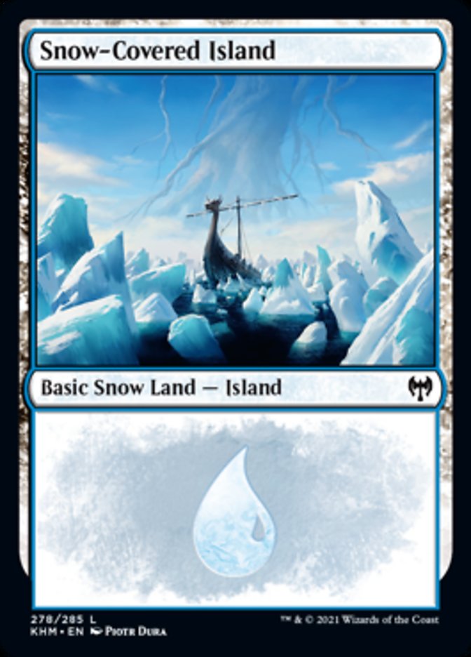 Snow-Covered Island (278) [Kaldheim] | I Want That Stuff Brandon