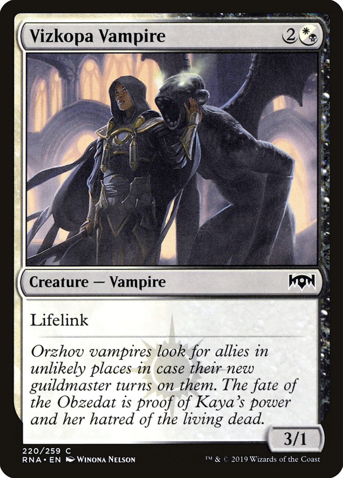 Vizkopa Vampire [Ravnica Allegiance] | I Want That Stuff Brandon