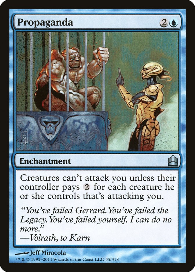 Propaganda [Commander 2011] | I Want That Stuff Brandon