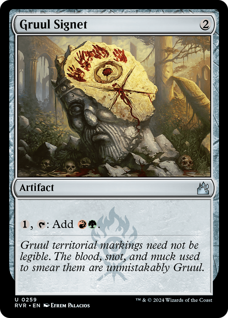 Gruul Signet [Ravnica Remastered] | I Want That Stuff Brandon