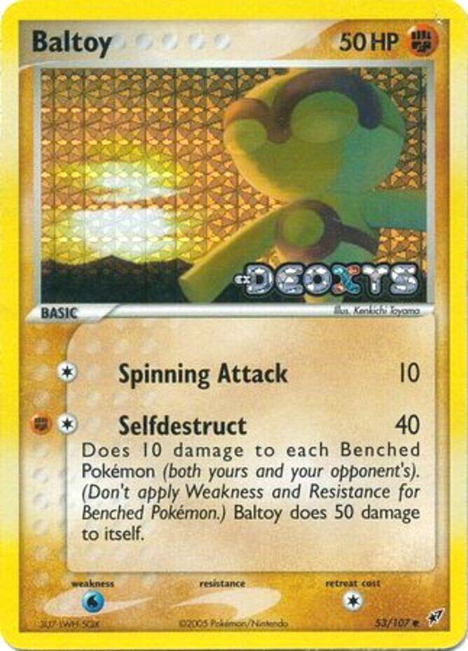 Baltoy (53/107) (Stamped) [EX: Deoxys] | I Want That Stuff Brandon