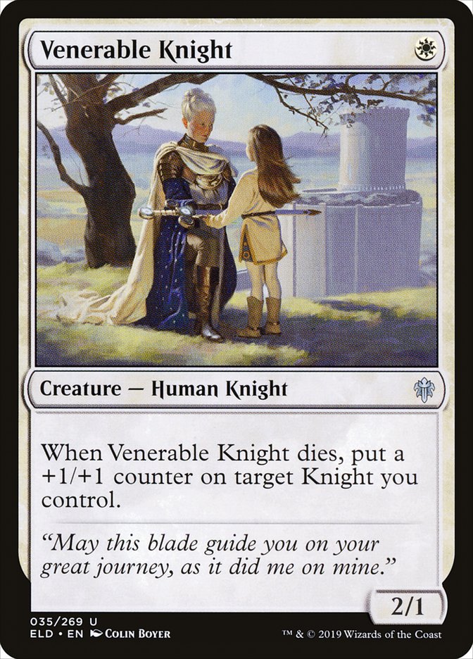 Venerable Knight [Throne of Eldraine] | I Want That Stuff Brandon