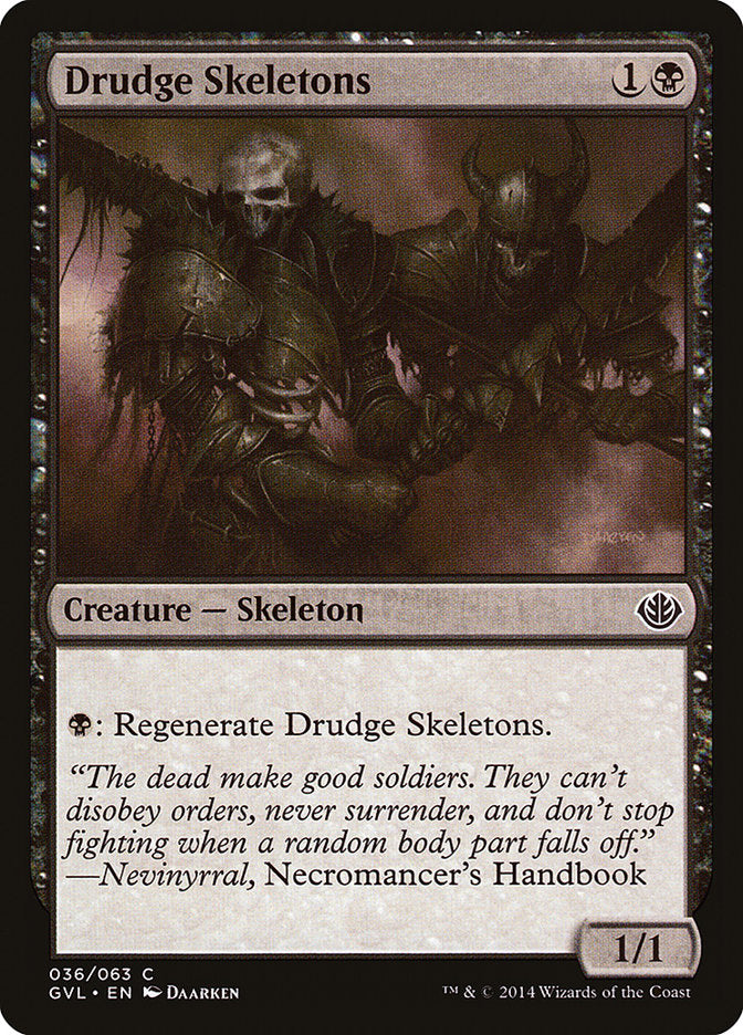 Drudge Skeletons (Garruk vs. Liliana) [Duel Decks Anthology] | I Want That Stuff Brandon