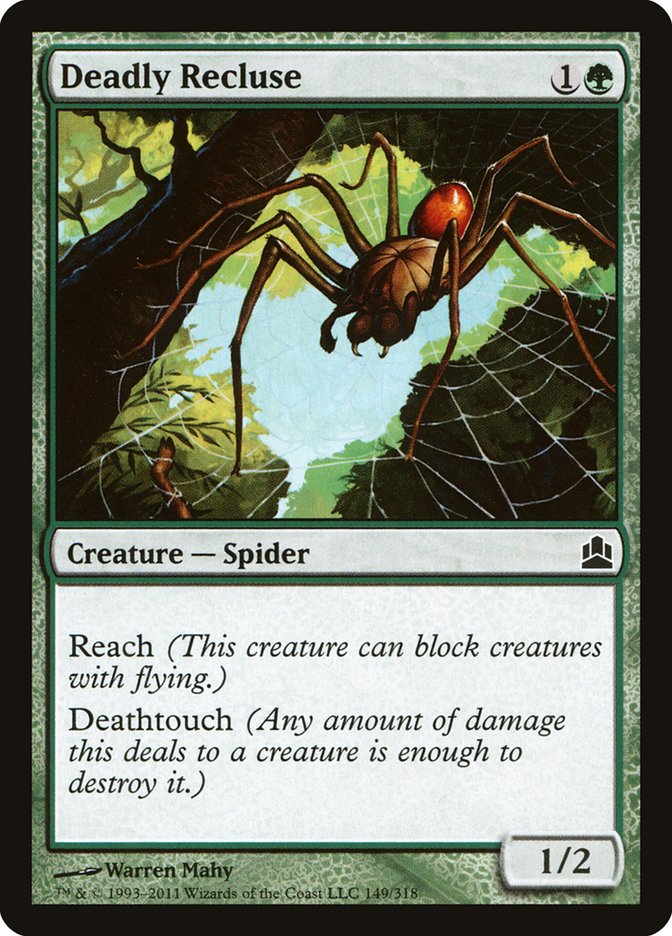 Deadly Recluse [Commander 2011] | I Want That Stuff Brandon