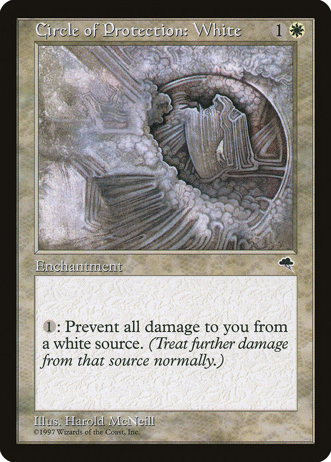 Circle of Protection: White [Tempest] | I Want That Stuff Brandon