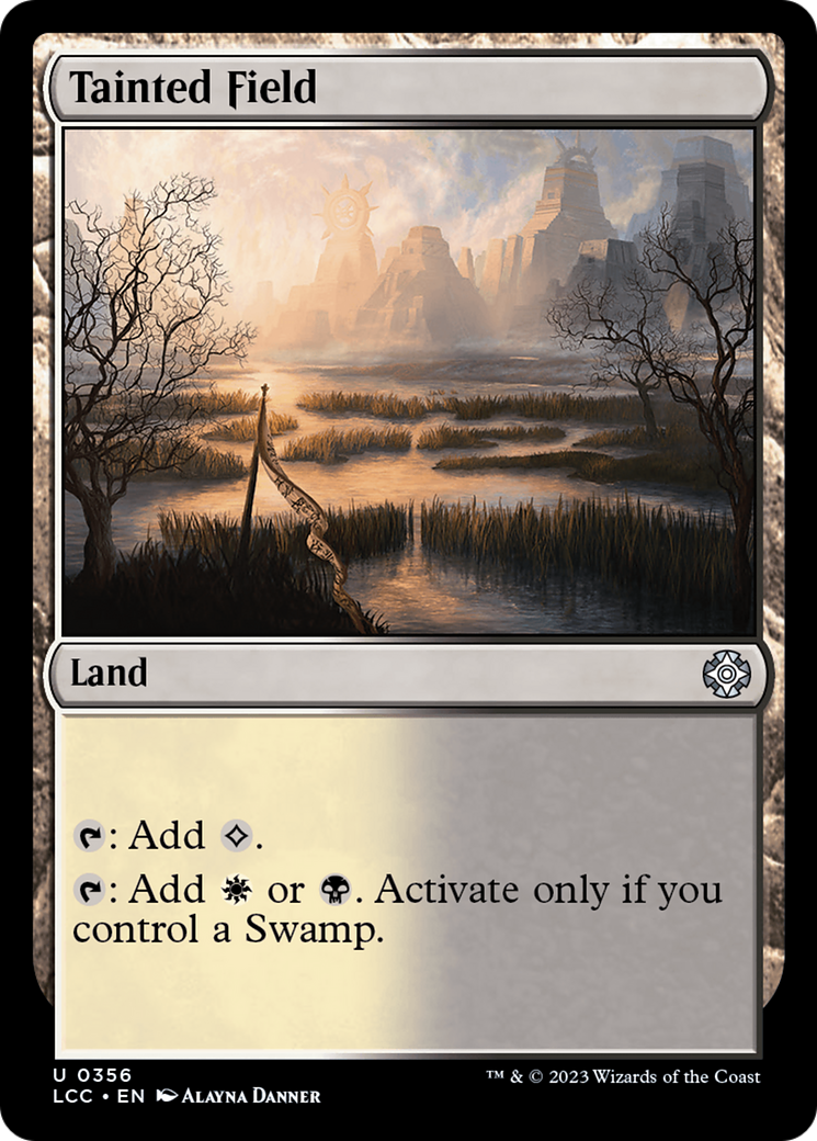 Tainted Field [The Lost Caverns of Ixalan Commander] | I Want That Stuff Brandon