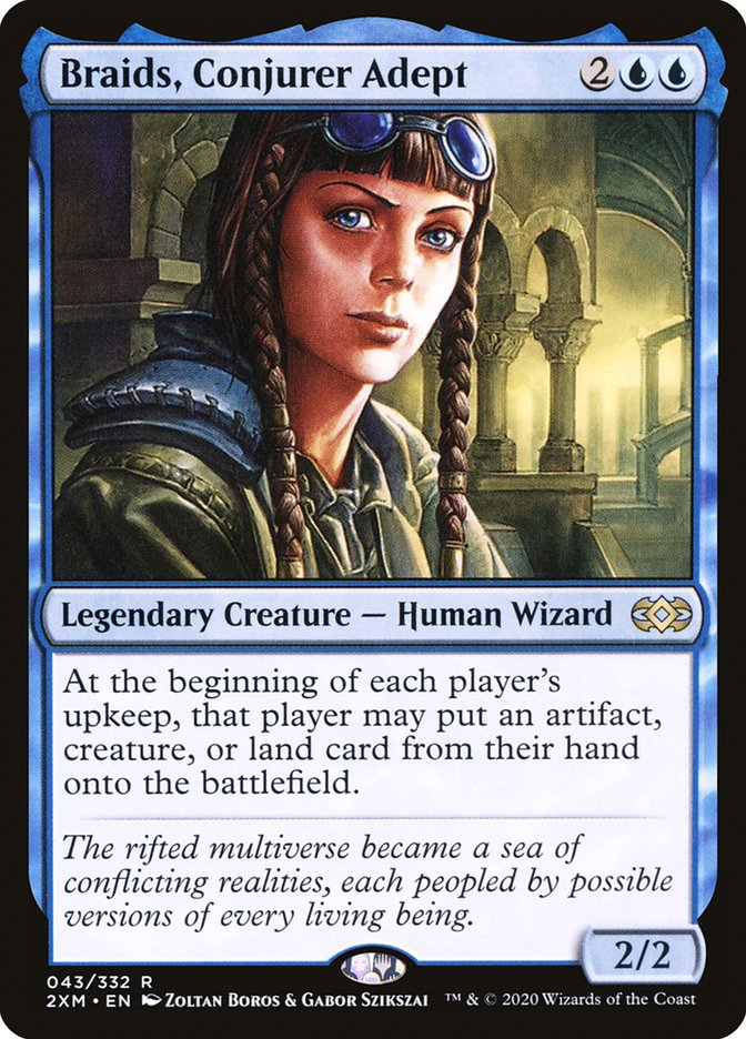 Braids, Conjurer Adept [Double Masters] | I Want That Stuff Brandon