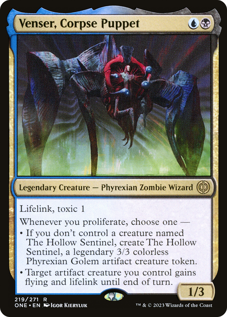 Venser, Corpse Puppet [Phyrexia: All Will Be One] | I Want That Stuff Brandon