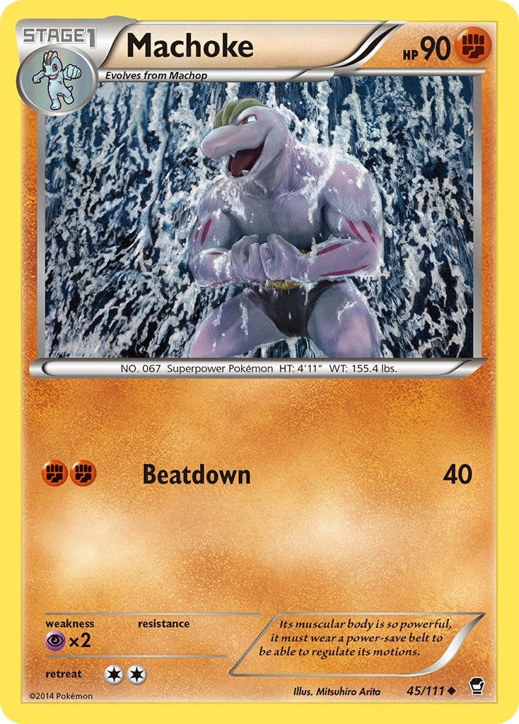 Machoke (45/111) [XY: Furious Fists] | I Want That Stuff Brandon