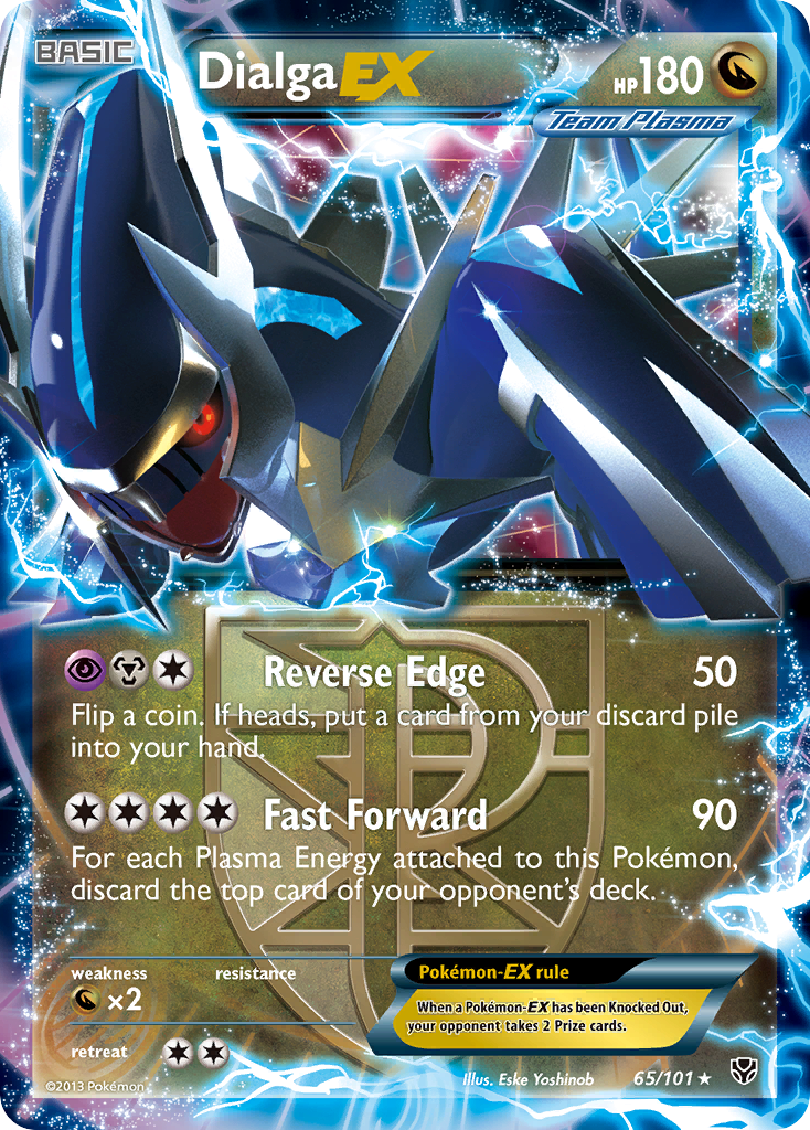 Dialga EX (65/101) [Black & White: Plasma Blast] | I Want That Stuff Brandon