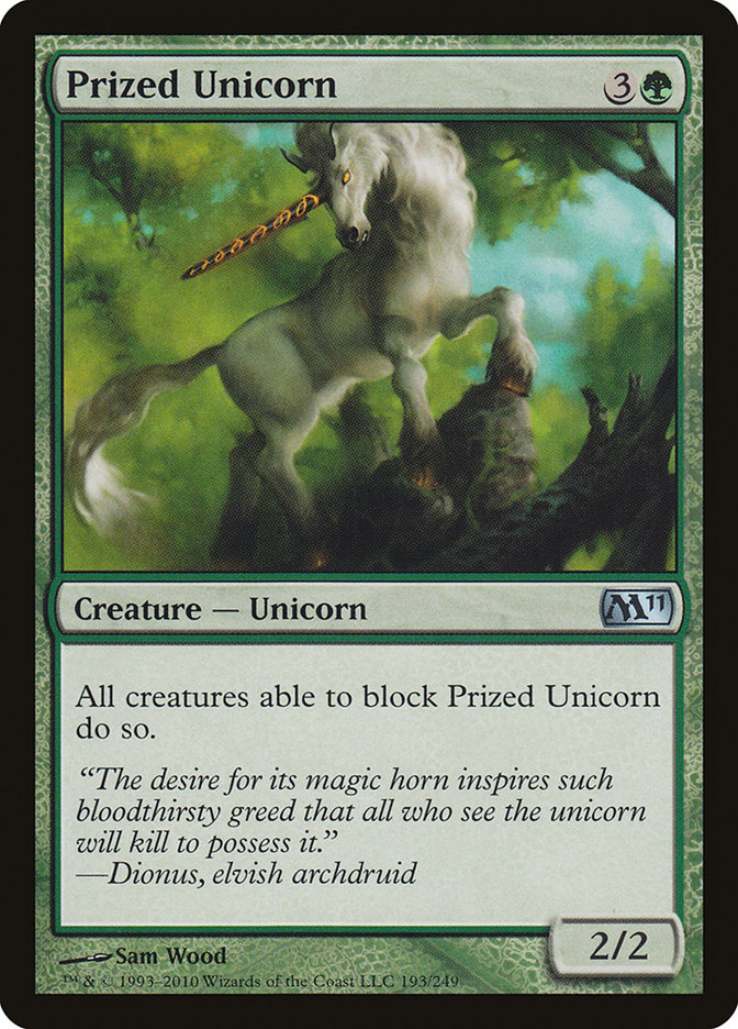 Prized Unicorn [Magic 2011] | I Want That Stuff Brandon