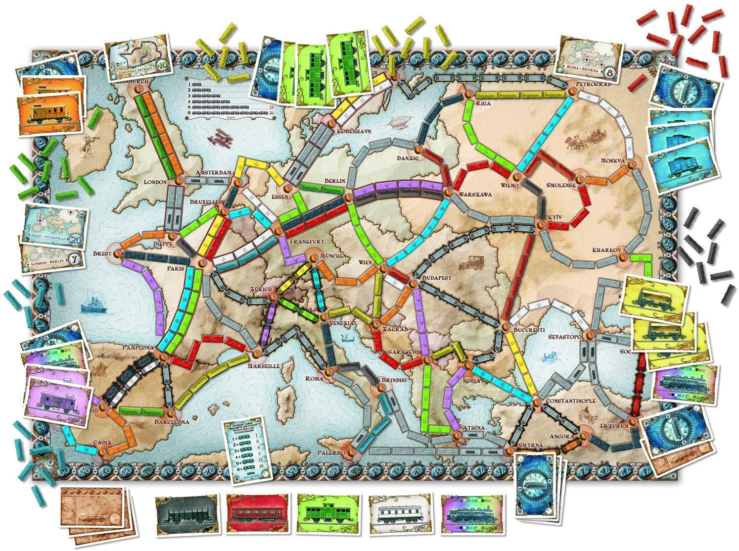 Ticket to Ride: Europe | I Want That Stuff Brandon