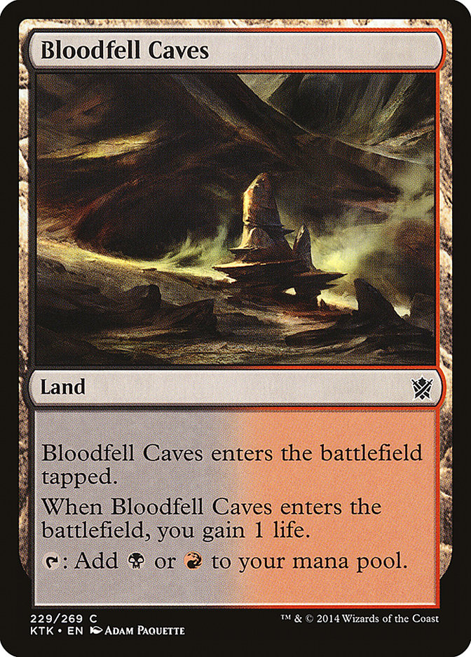 Bloodfell Caves [Khans of Tarkir] | I Want That Stuff Brandon