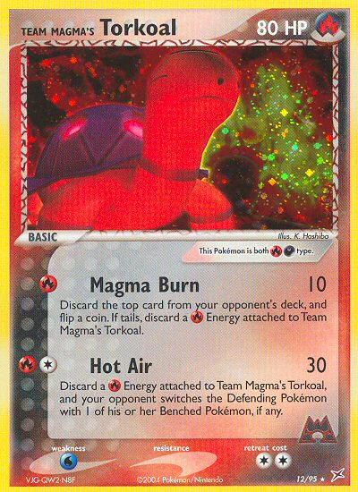 Team Magma's Torkoal (12/95) [EX: Team Magma vs Team Aqua] | I Want That Stuff Brandon