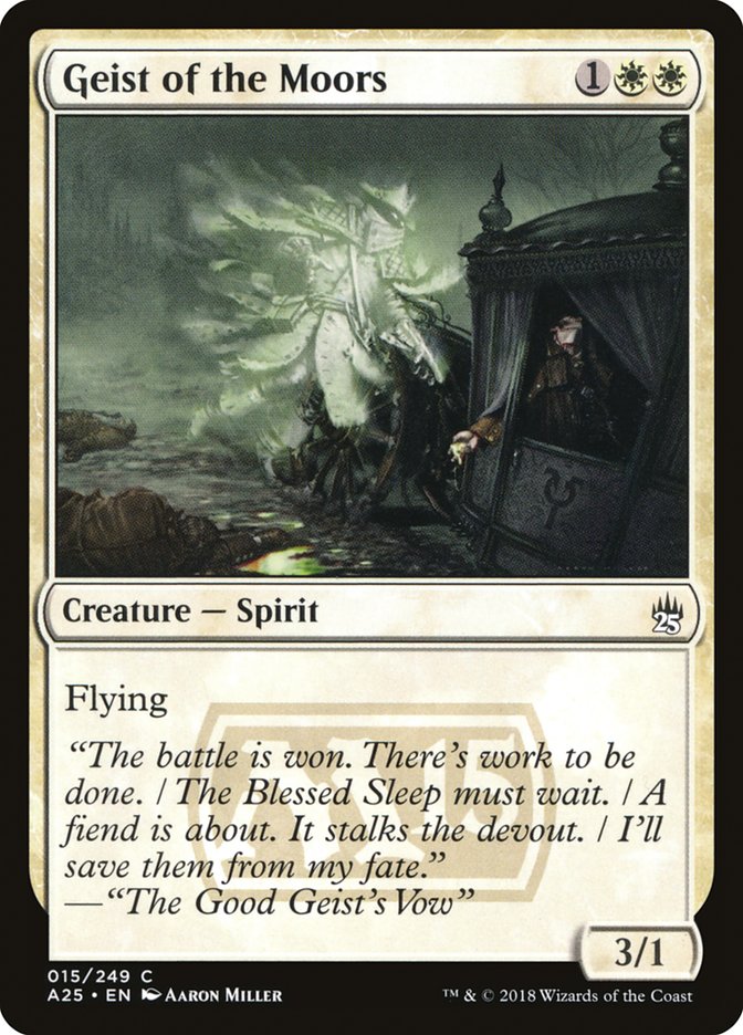 Geist of the Moors [Masters 25] | I Want That Stuff Brandon