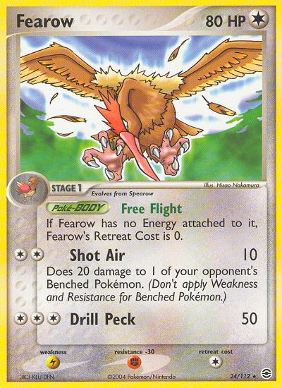 Fearow (24/112) [EX: FireRed & LeafGreen] | I Want That Stuff Brandon