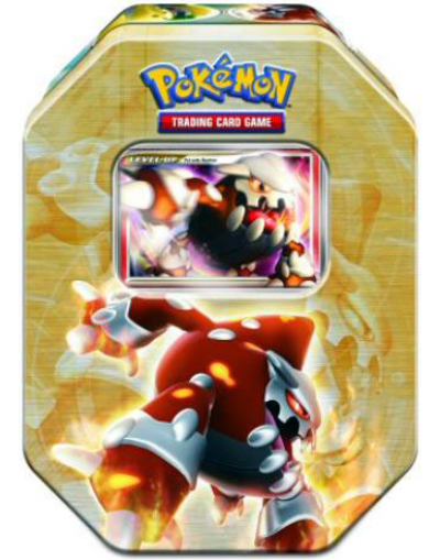 Level-Up Collector's Tin (Heatran LV.X) | I Want That Stuff Brandon