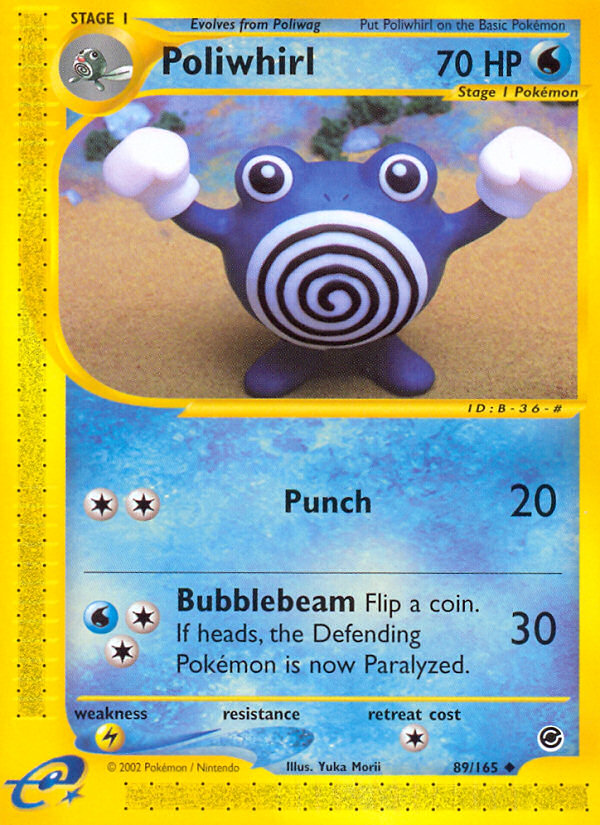 Poliwhirl (89/165) [Expedition: Base Set] | I Want That Stuff Brandon