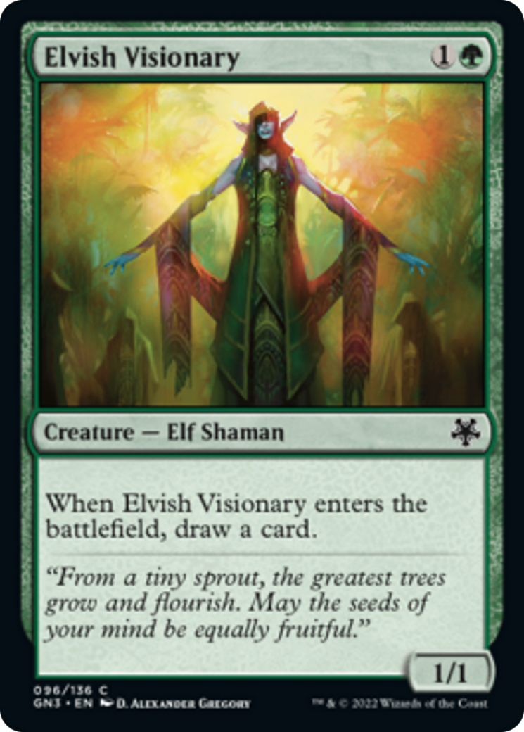 Elvish Visionary [Game Night: Free-for-All] | I Want That Stuff Brandon
