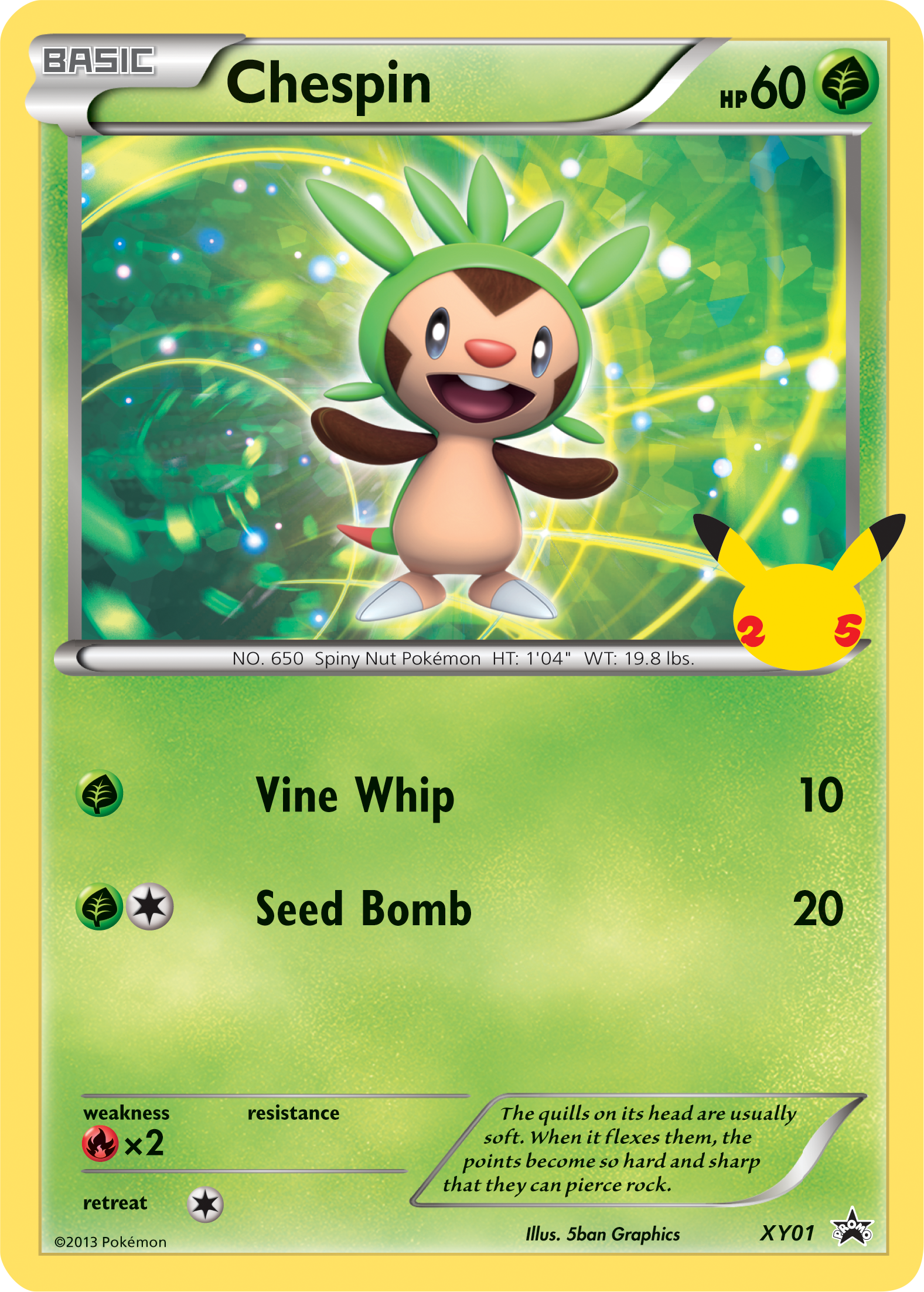 Chespin (XY01) [First Partner Pack] | I Want That Stuff Brandon