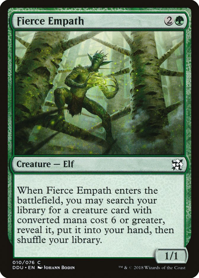 Fierce Empath [Duel Decks: Elves vs. Inventors] | I Want That Stuff Brandon