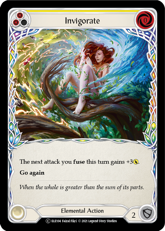 Invigorate (Yellow) [U-ELE104] Unlimited Normal | I Want That Stuff Brandon